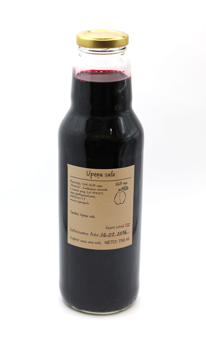 Blackcurrant Juice (750ml)