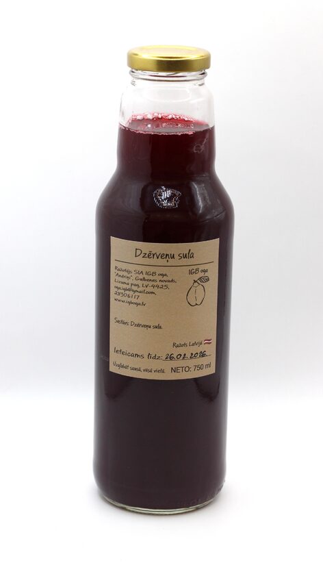 Dzērveņu sula 750ml